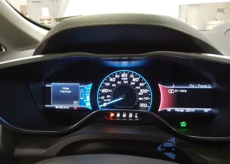 2016 Ford C-Max Energi Sel from USA, damaged, VIN 1FADP5CU1GL112572